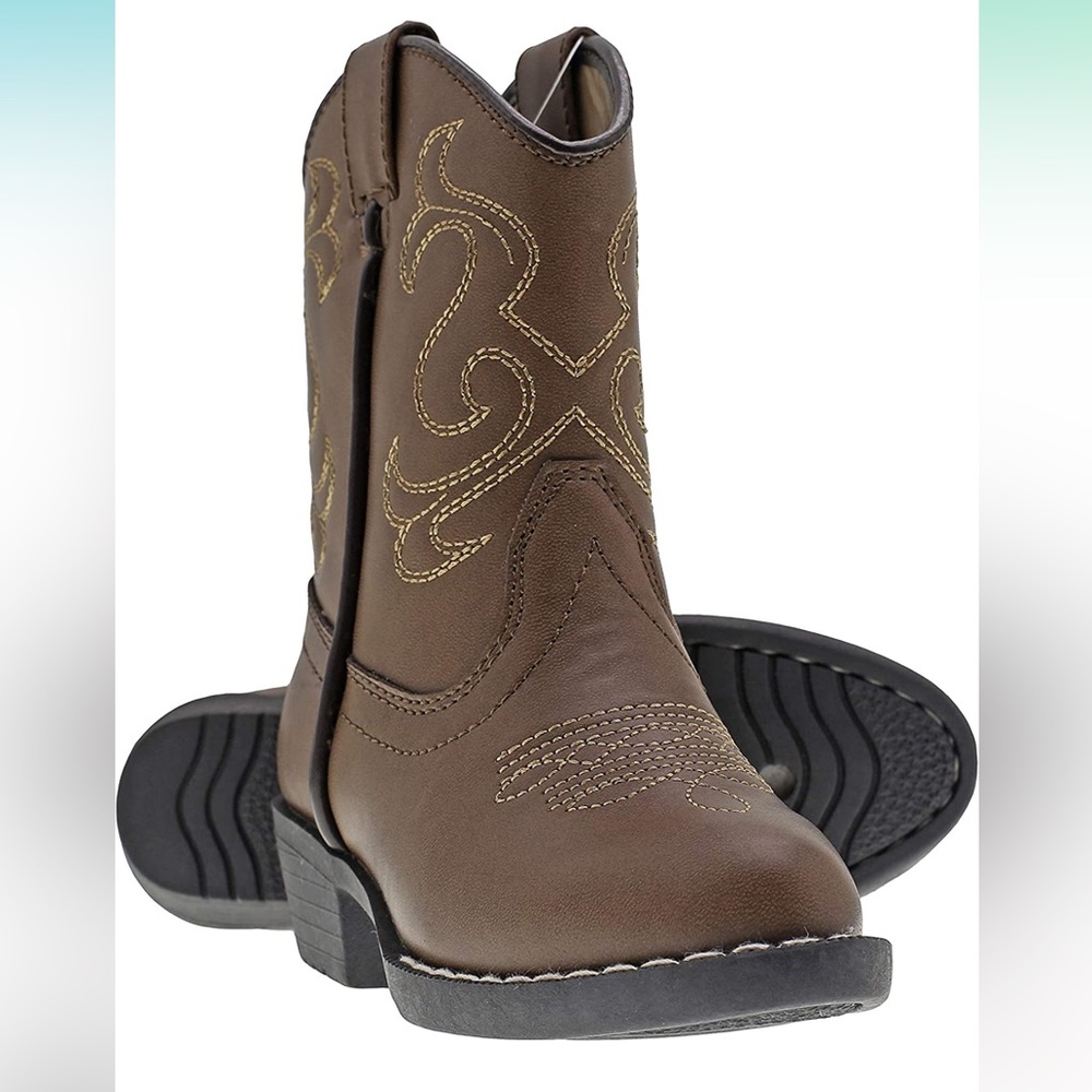 NWOT Canyon Trails Toddler Western Boots 8
